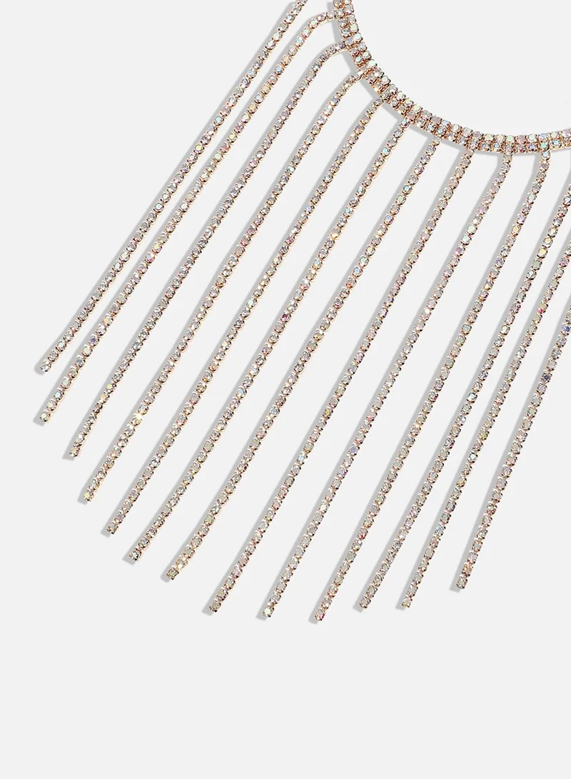 SOHI Glamorous Accents Statement Artificial Necklace Jewellery