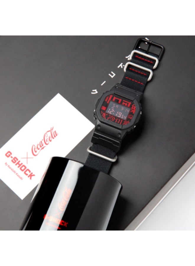 CASIO G-Shock x "COCACOLA" x "KURAISHI KAZUKI" Digital Limited Edition Watch - Image 1