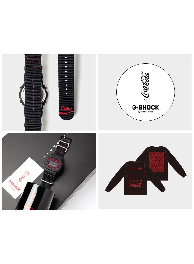 CASIO G-Shock x "COCACOLA" x "KURAISHI KAZUKI" Digital Limited Edition Watch - Image 2