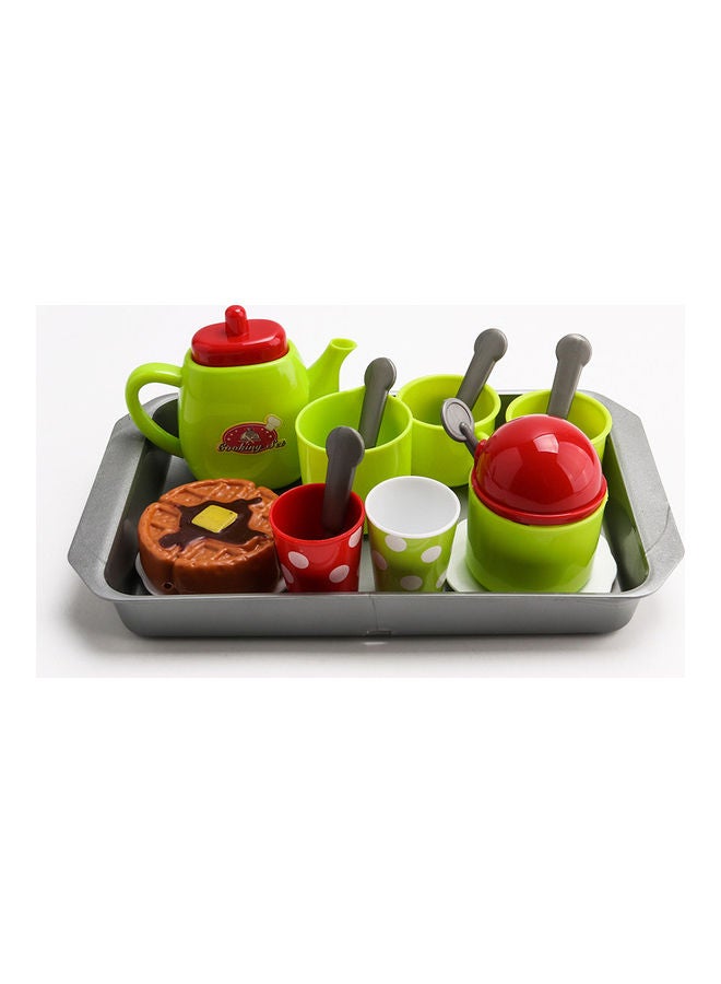 Mini Coffee Teapot Cup Set Pretend Play Toy - Image 3