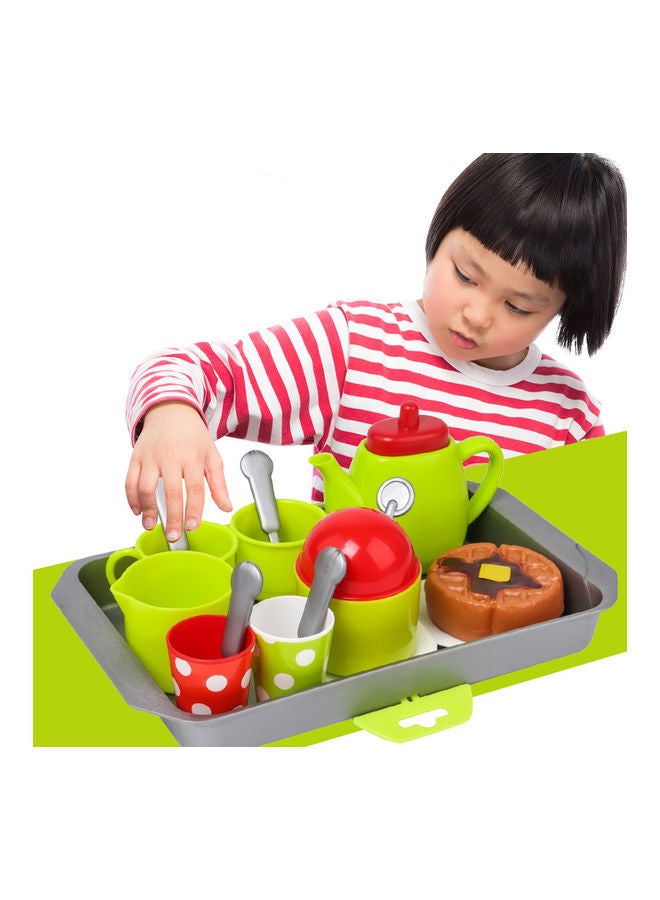 Mini Coffee Teapot Cup Set Pretend Play Toy - Image 2