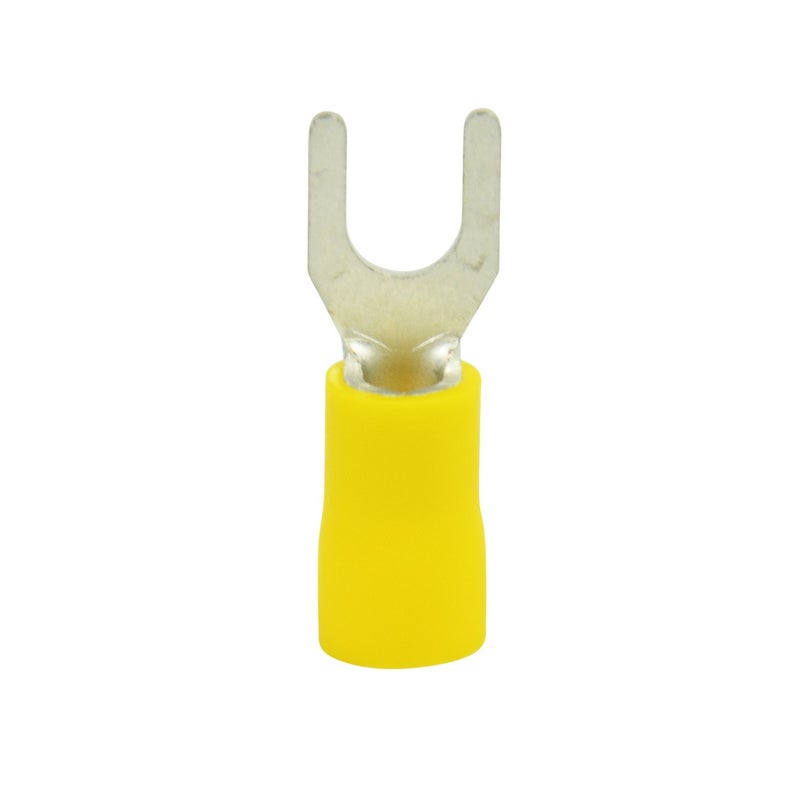 Gardner Bender 10-116 Terminal Spade, 12-10 AWG, Stud Sz 8-10, Yellow (50 pk) - Image 4