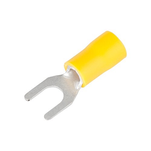 Gardner Bender 10-116 Terminal Spade, 12-10 AWG, Stud Sz 8-10, Yellow (50 pk) - Image 2