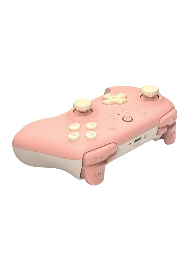 8BitDo Ultimate 2C Wireless Controller for Windows PC and Android, with 1000 Hz Polling Rate, Hall Effect Joysticks and Triggers, and Remappable L4/R4 Bumpers (Peach) - Image 2