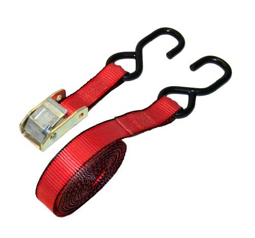Everest Premium Cambuckle Straps – 1 PK – 1 IN – 15 FT – 500 LBS Working Load – 1500 LBS Break Strength – Ratchet Tie Down Alternative – Cargo Straps Perfect for Moving Appliances, Lawn Equipment and Motorcycles - Image 1
