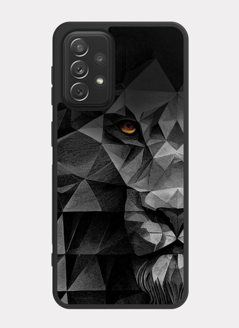 PXLAAT Samsung Galaxy A72 case cover Lion - Image 1