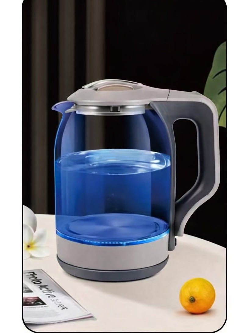 مايست غلاية كهربائية زجاجية سعة 1.8 لتر مع إيقاف تلقائي وحماية من الغليان الجاف - Image 1