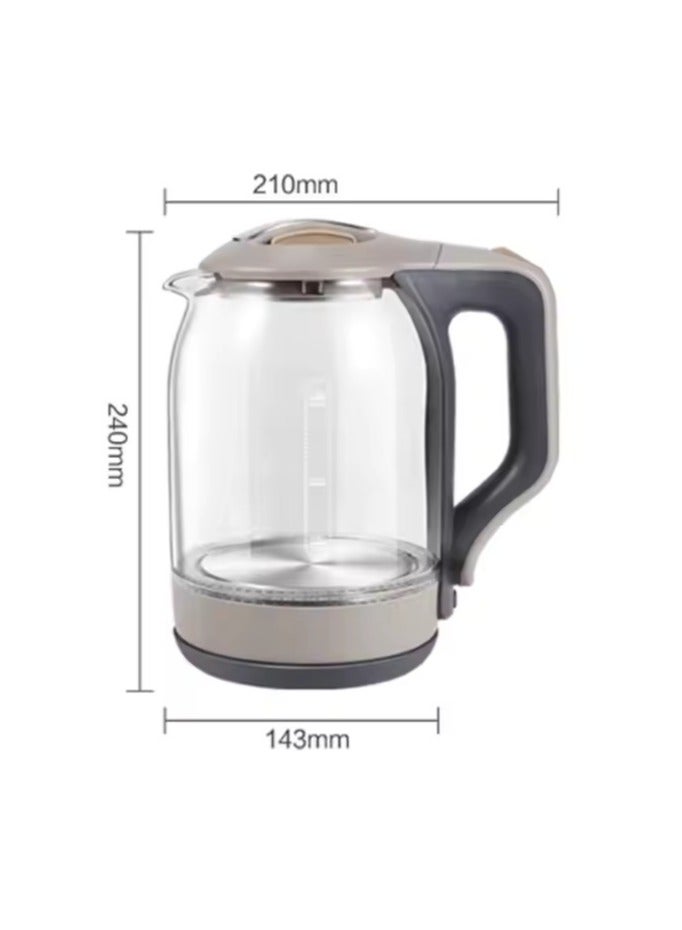Electric Glass Kettle 1800ML MC-63118