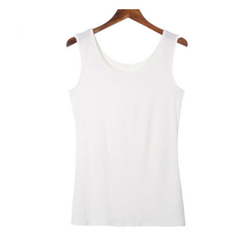 Summer Korean Style Modal Camisole Women'S Summer High Stretch Slim-Fit Camisole Top Bottoming Tube Top Small Vest - Image 5