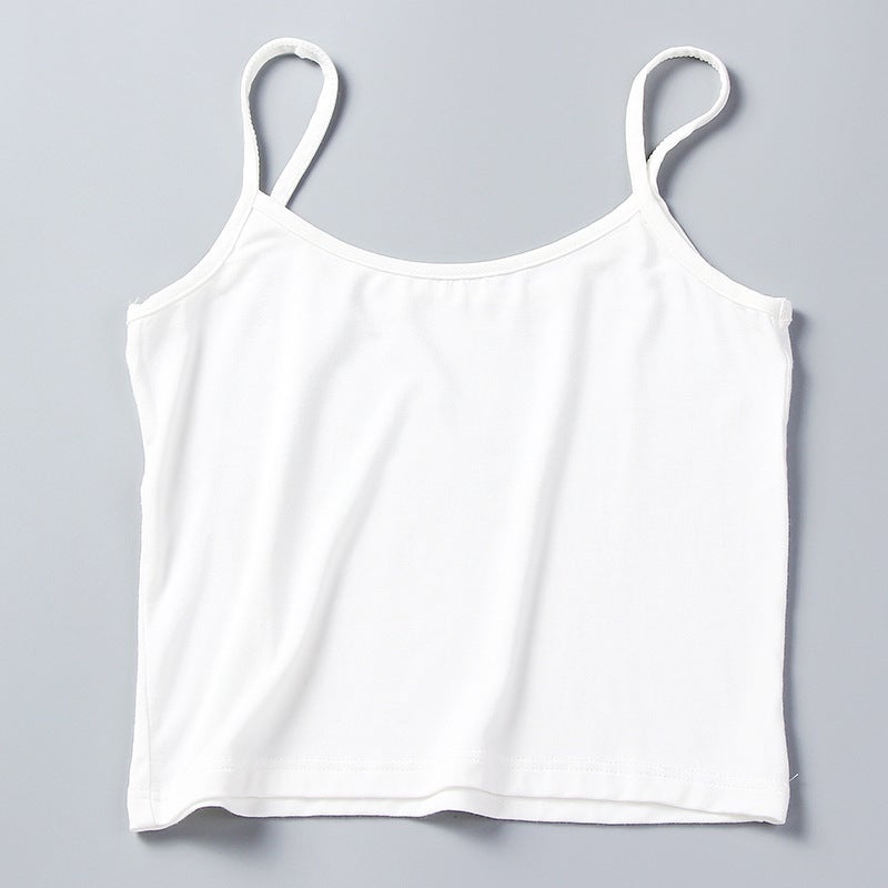 Summer Korean Style Modal Camisole Women'S Summer High Stretch Slim-Fit Camisole Top Bottoming Tube Top Small Vest - Image 4