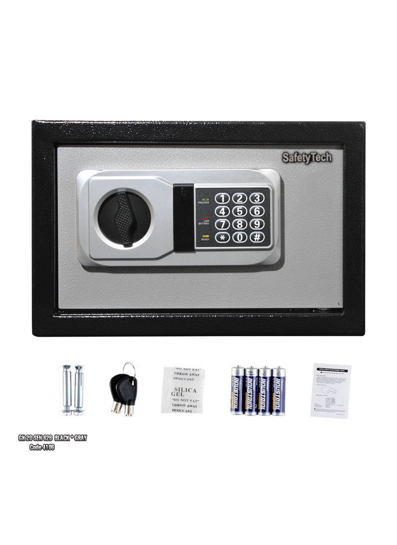 Safety Tech Electronic safe with secret numbers + 2 keys from Safety Tech  - Image 3