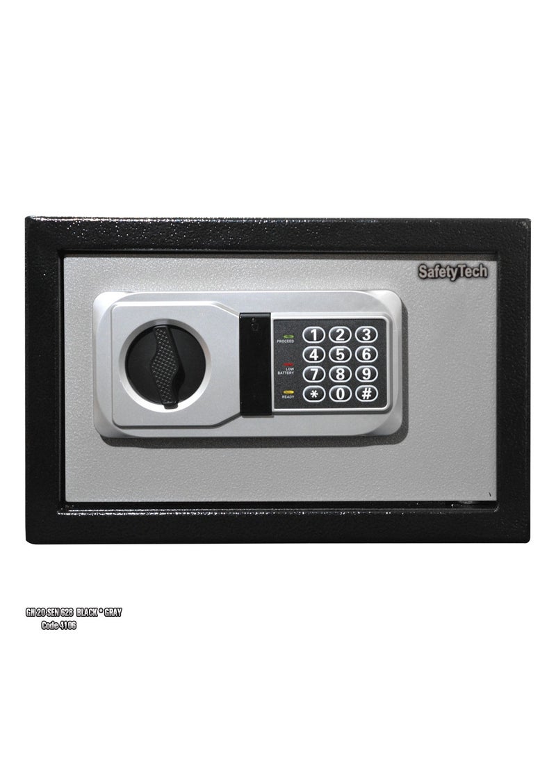 Safety Tech Electronic safe with secret numbers + 2 keys from Safety Tech  - Image 4