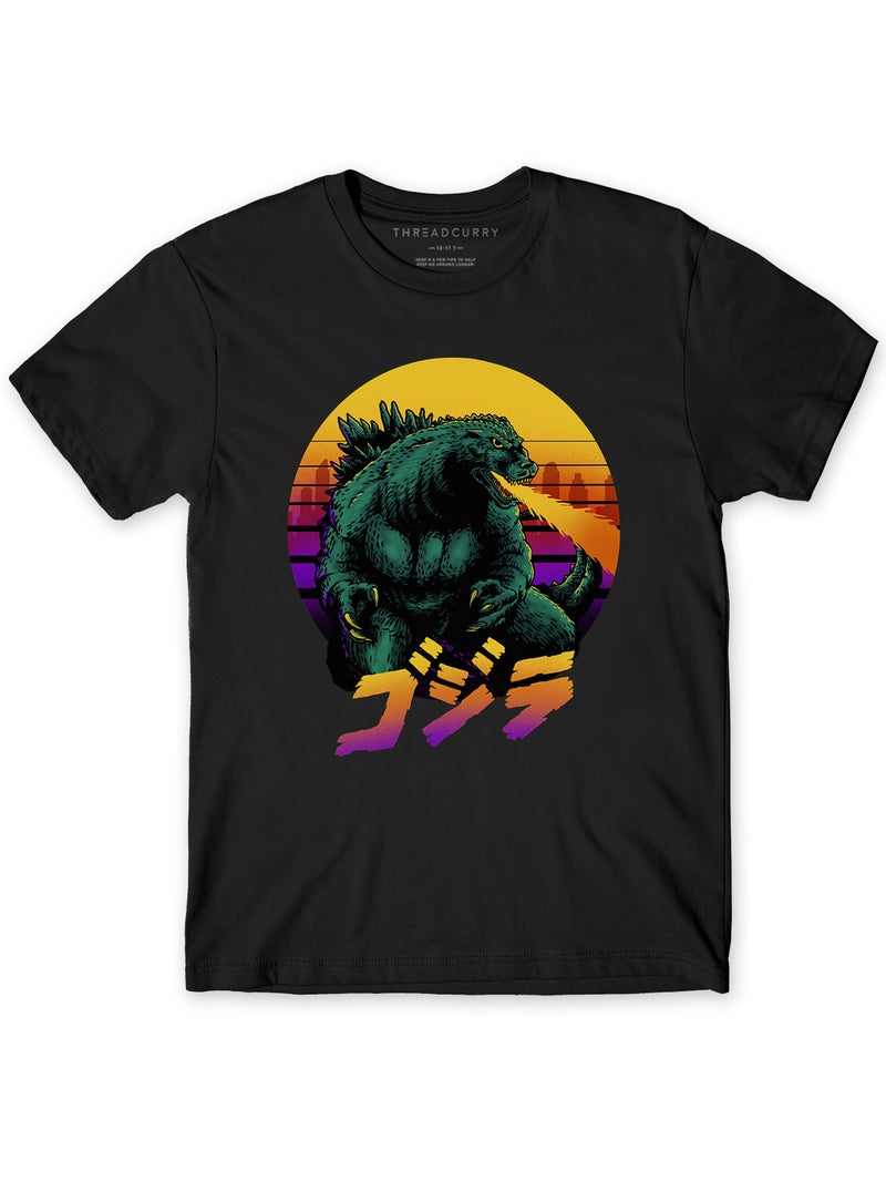 THREADCURRY Comic Boys Printed Round Neck T-shirt - Image 1