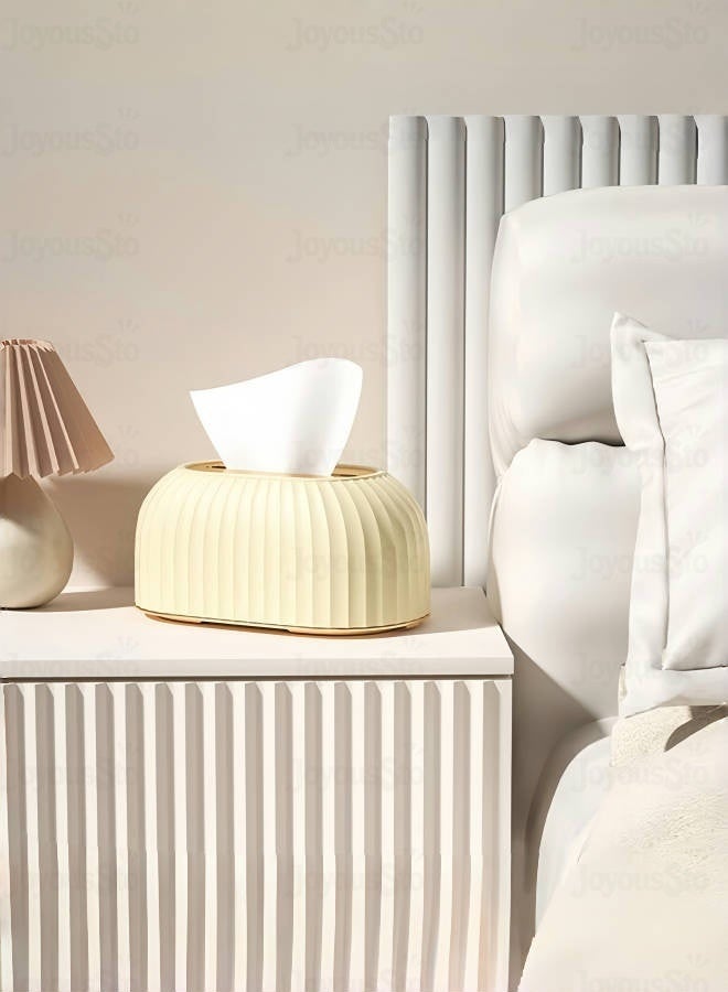 JoyousSto Tissue Box Cover Compact Tissue Storage Box for Easy Access Stylish Home for Office Car Restaurant Use Great Housewarming Present - Image 5