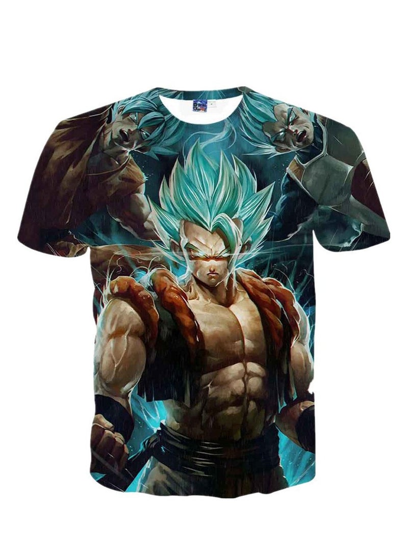 Generic - Anime Dragon Ball 3D digital printing personalized breathable T-shirt - Image 1
