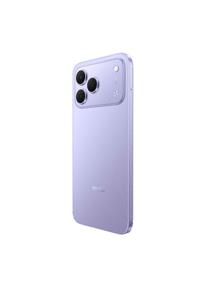 تكنو هاتف سبارك 50، سعة 256 جيجابايت، ذاكرة RAM 4 جيجابايت (حتى 12 جيجابايت موسعة)، 4G LTE، لون أرجواني أوريورا - نسخة الشرق الأوسط - Image 5