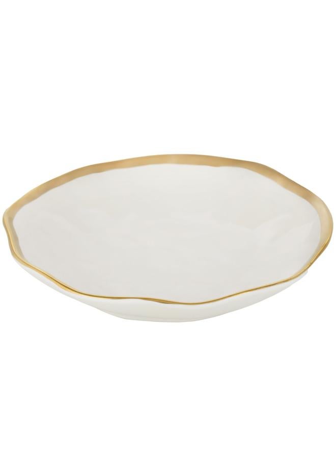 Alsaif Porcelain Serving Plate 10 Inches White - Image 4