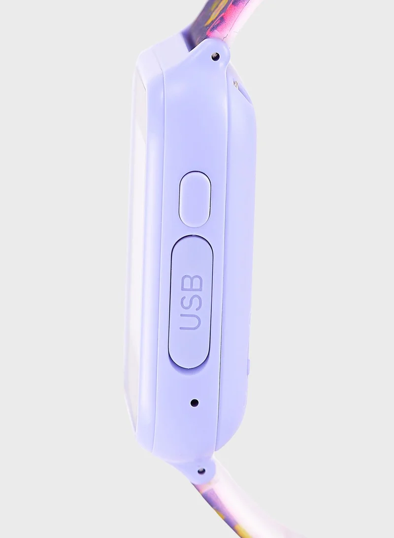 Encanto Encanto Girls Smart Watch Purple Silicone Strap, ENC4000ARG