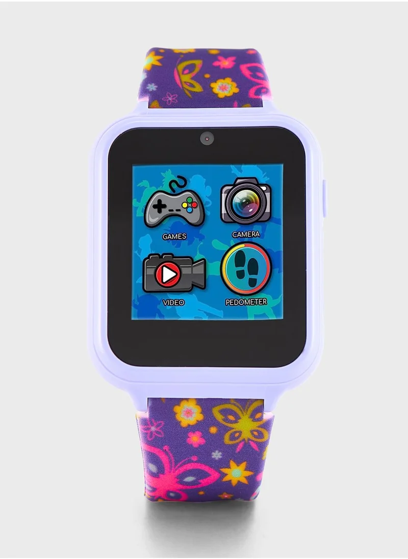 Encanto Encanto Girls Smart Watch Purple Silicone Strap, ENC4000ARG