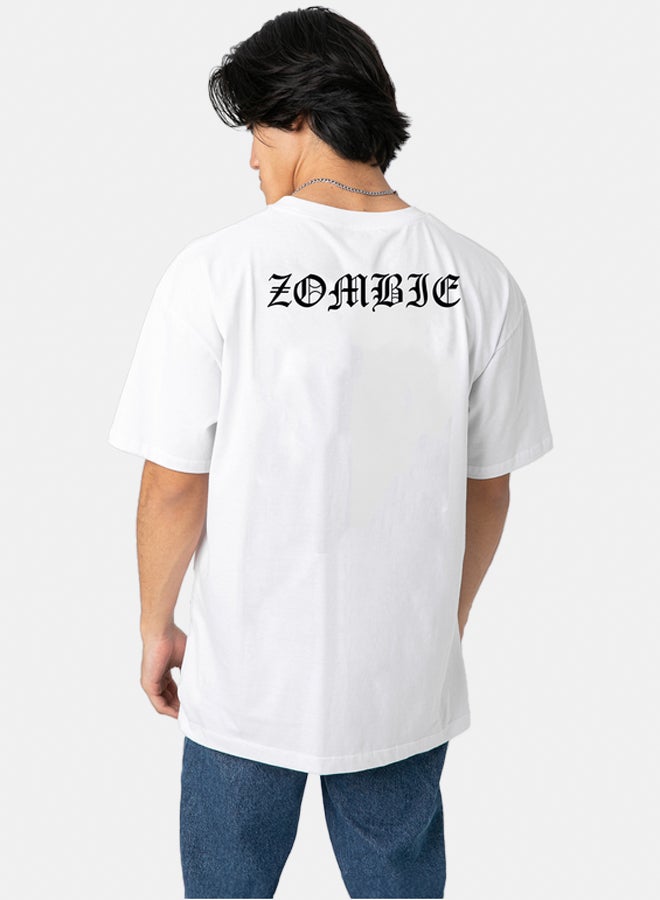OVERSIZEFUNNY ZOMBIE T-SHIRT