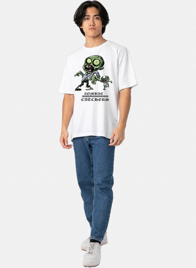 OVERSIZEFUNNY ZOMBIE T-SHIRT