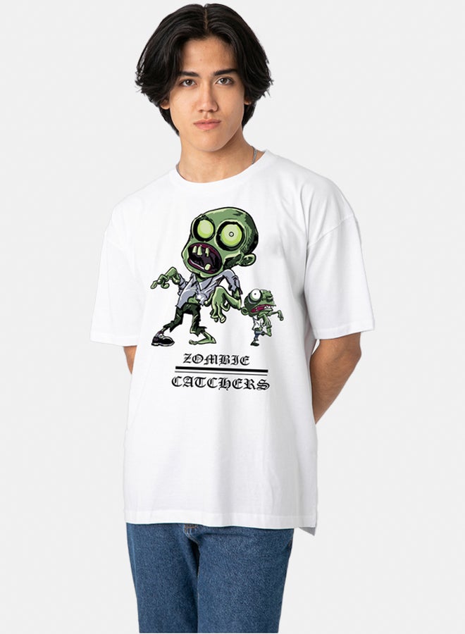 OVERSIZEFUNNY ZOMBIE T-SHIRT
