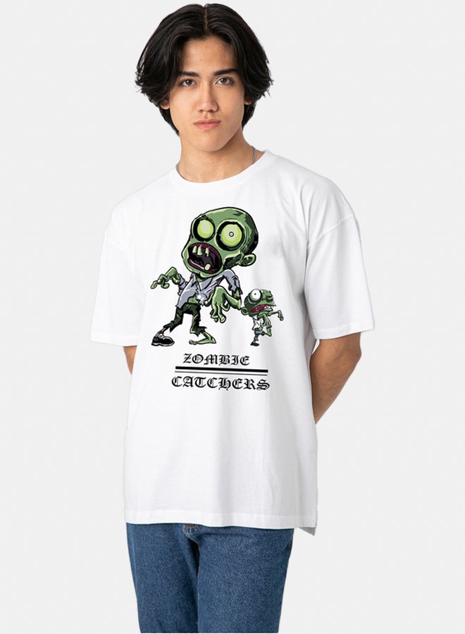 OVERSIZEFUNNY ZOMBIE T-SHIRT