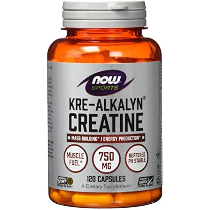 now Kre-Alkalyn® Creatine - 120 Capsules - Image 1