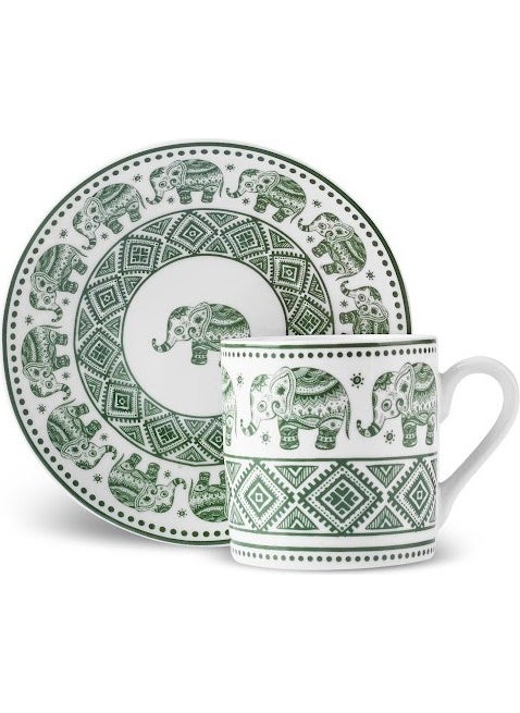 Karaca - Teri Coffee Cup for 6 People 90 ml - Image 1