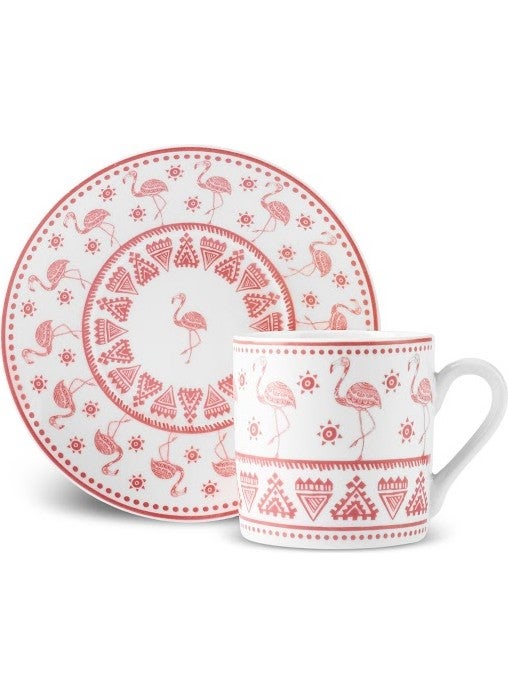 Karaca - Teri Coffee Cup for 6 People 90 ml - Image 1
