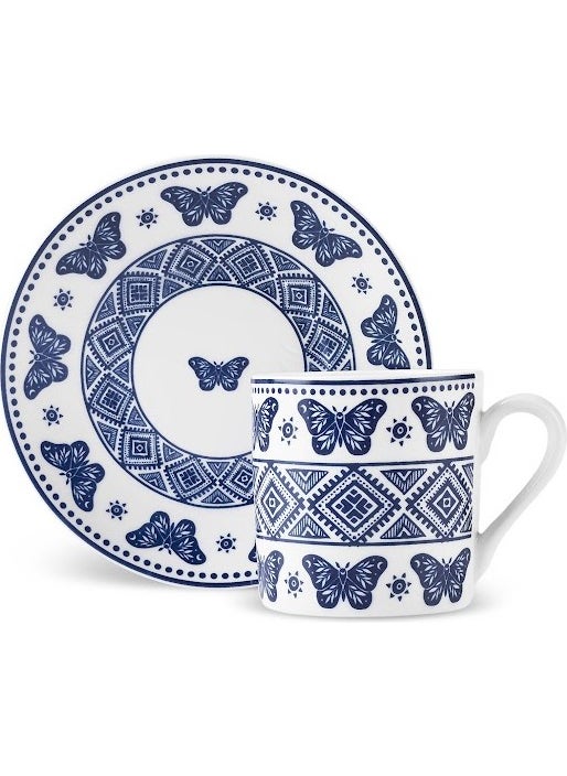 Karaca - Teri Coffee Cup for 6 People 90 ml - Image 1