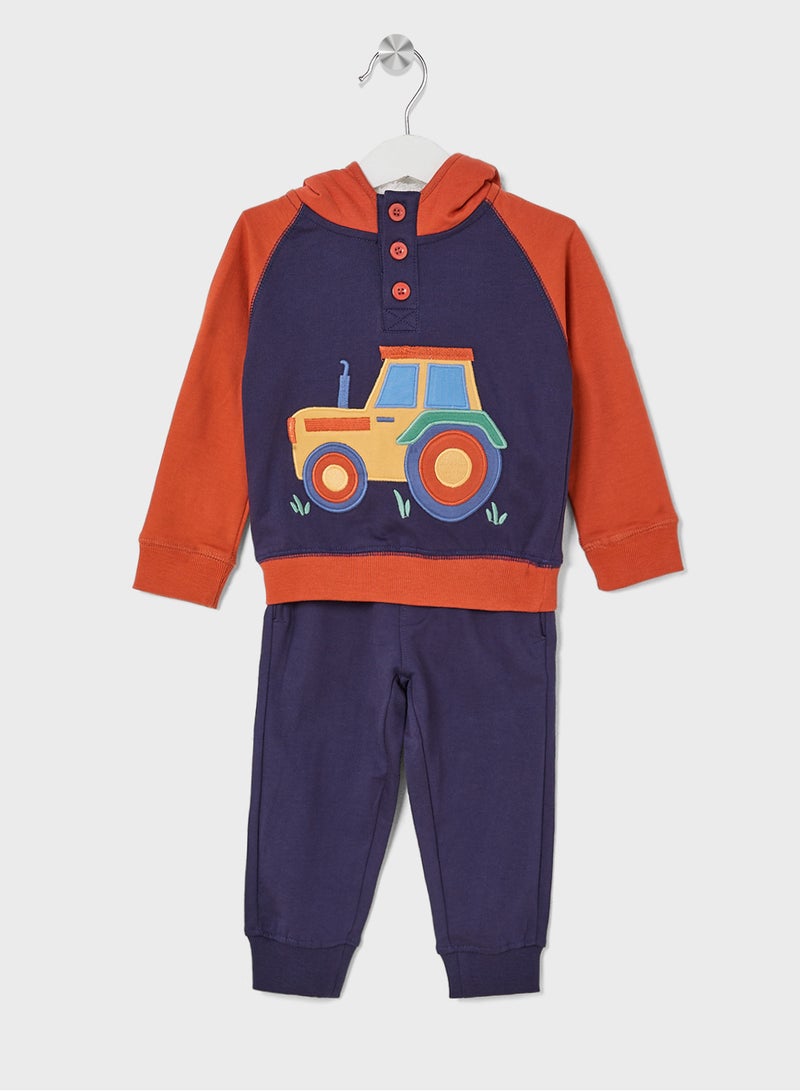 ريبلز مع نمشي طقم ولادي قطعتين - Image 1