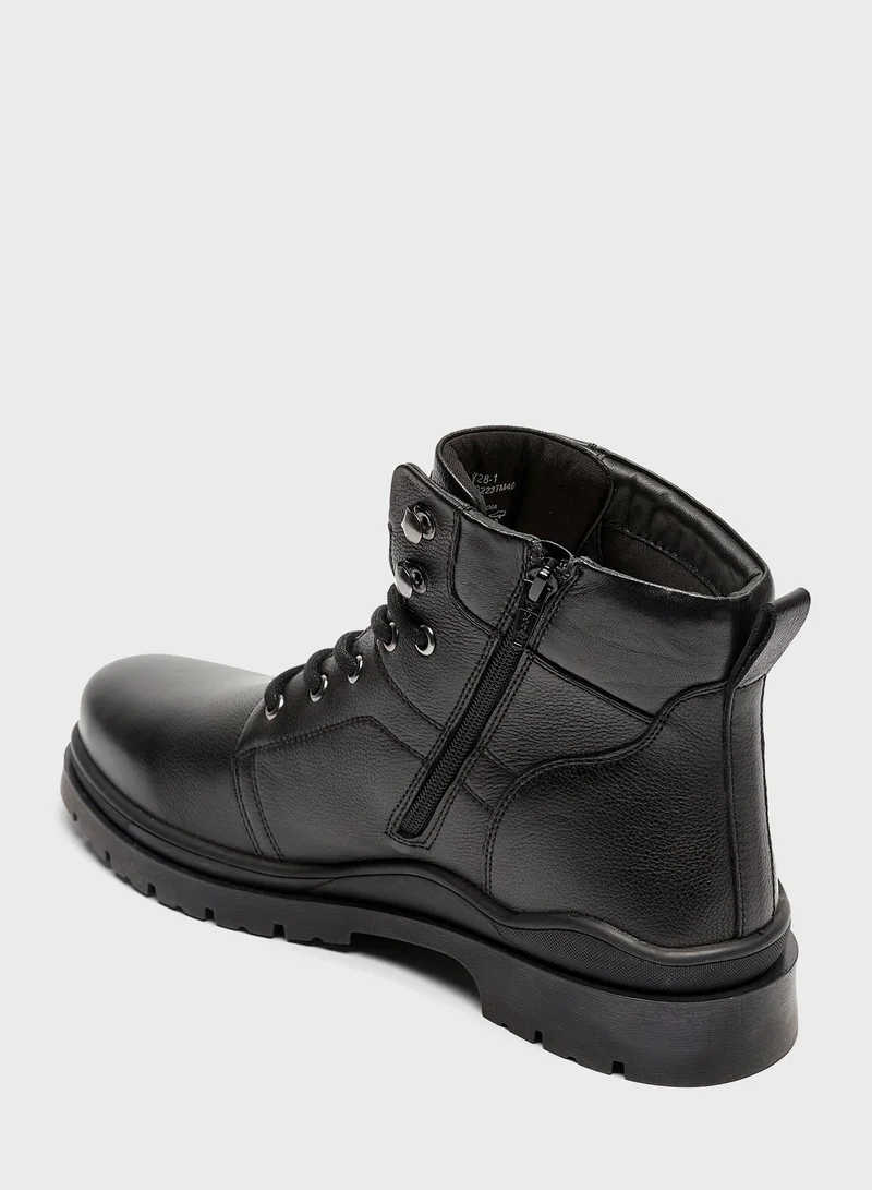 Lee Cooper Lace Up Ankle Boots
