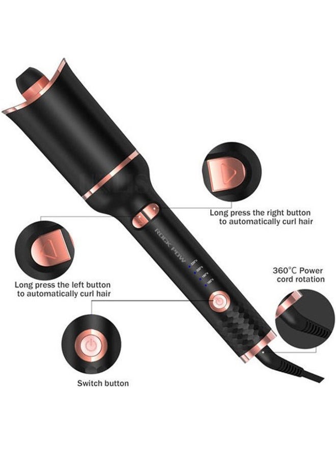 LEXIN Professional Automatic Curling For All Hair Types，Instant Fast Heating，Blcak  - Image 3