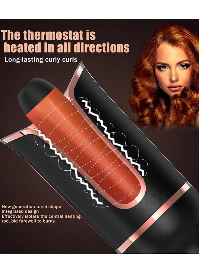 LEXIN Professional Automatic Curling For All Hair Types，Instant Fast Heating，Blcak  - Image 4