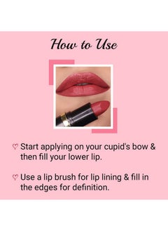 Pure Lips Moisture Rich Lipstick For Women- A85 Pink Nectar, 4G | High Glossy, Creamy Finish & Smooth Texture| Hydrated Lips | Enriched With Vitamin E, Coconut Oil & Shea Butter | Intense Colour & Highly Pigmented | Lip Makeup - pzsku/Z131DB470521C3B28606BZ/45/_/1735566879/d5a02aae-59ef-4df2-bfb7-037641aaaef9