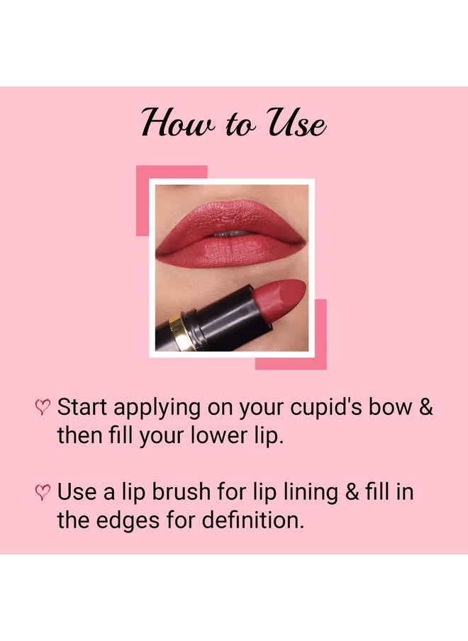Iba - Pure Lips Moisture Rich Lipstick For Women- A85 Pink Nectar, 4G | High Glossy, Creamy Finish & Smooth Texture| Hydrated Lips | Enriched With Vitamin E, Coconut Oil & Shea Butter | Intense Colour & Highly Pigmented | Lip Makeup - Image 1