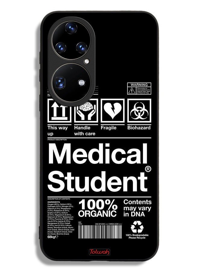 Tolwak Huawei P50 Pro Protective Case Cover Medical Student Sticker - Image 2