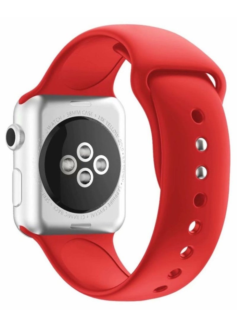 TWEGGON 3PC Set Silicone Band for Apple Watch All Series Compatible with 46mm/45mm/44mm/49mm  - Image 2
