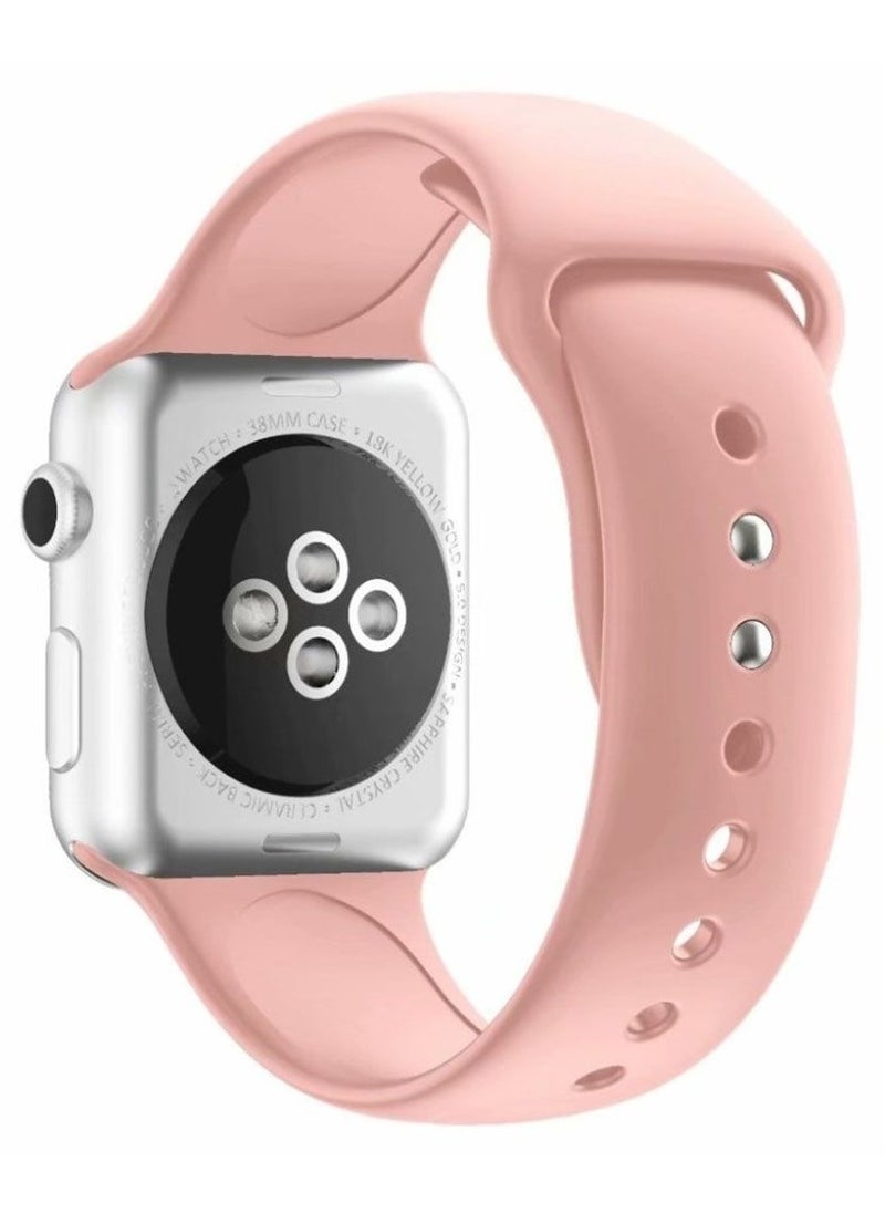 TWEGGON 3PC Set Silicone Band for Apple Watch All Series Compatible with 46mm/45mm/44mm/49mm  - Image 3