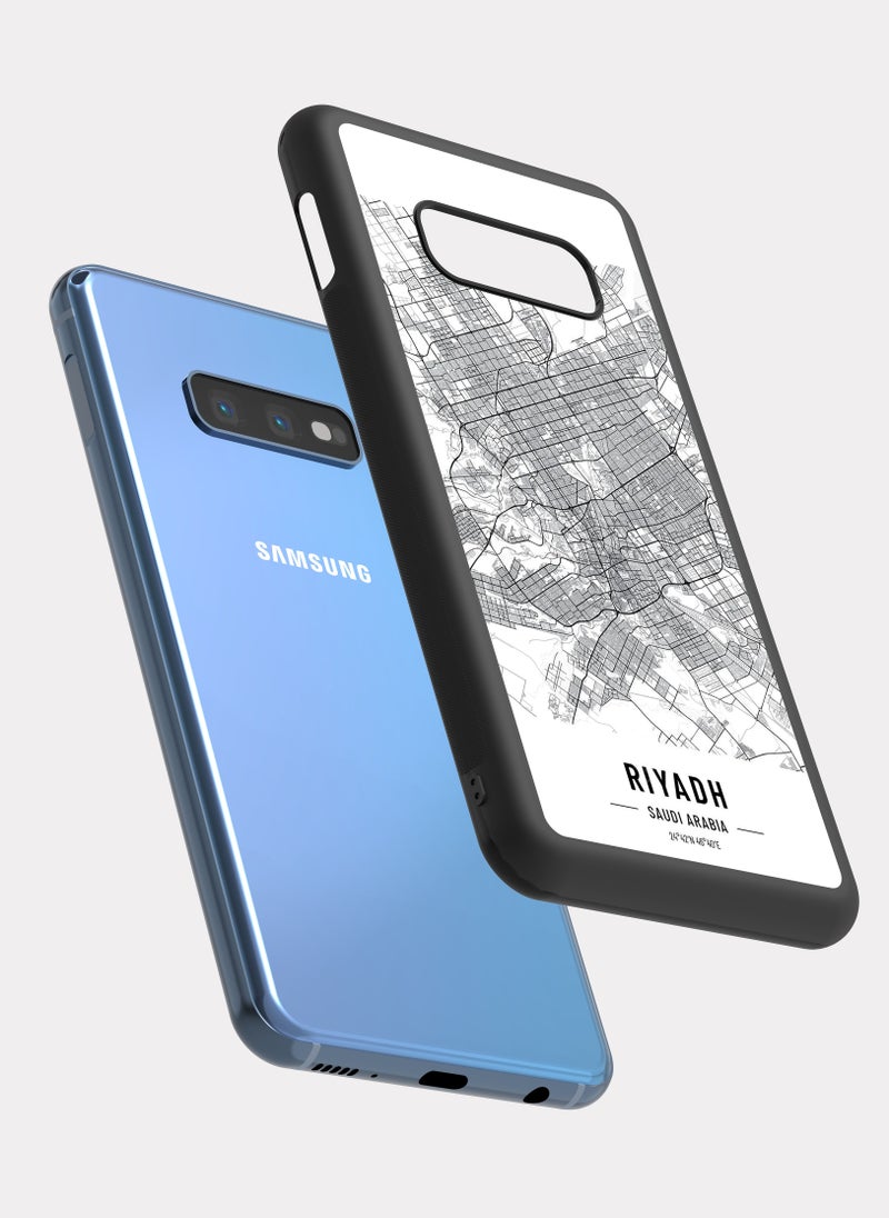 بكسلات كفر سامسونج جالكسي اس 10 اي خريطة الرياض ابيض - Image 2