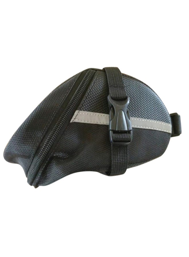 Generic Rainproof Bike Saddle Bag Reflective Strip Large Capacity MTB Bike Bag Accessories  - Image 2