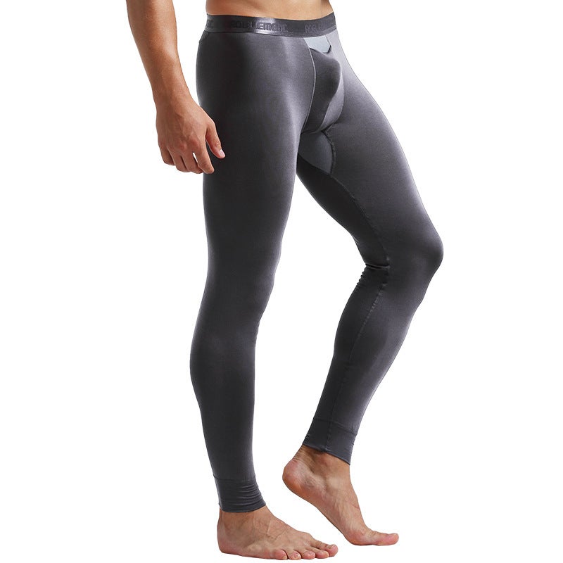 Mens Bullet Separation Slim Thermal Long Johns Black  - Image 2