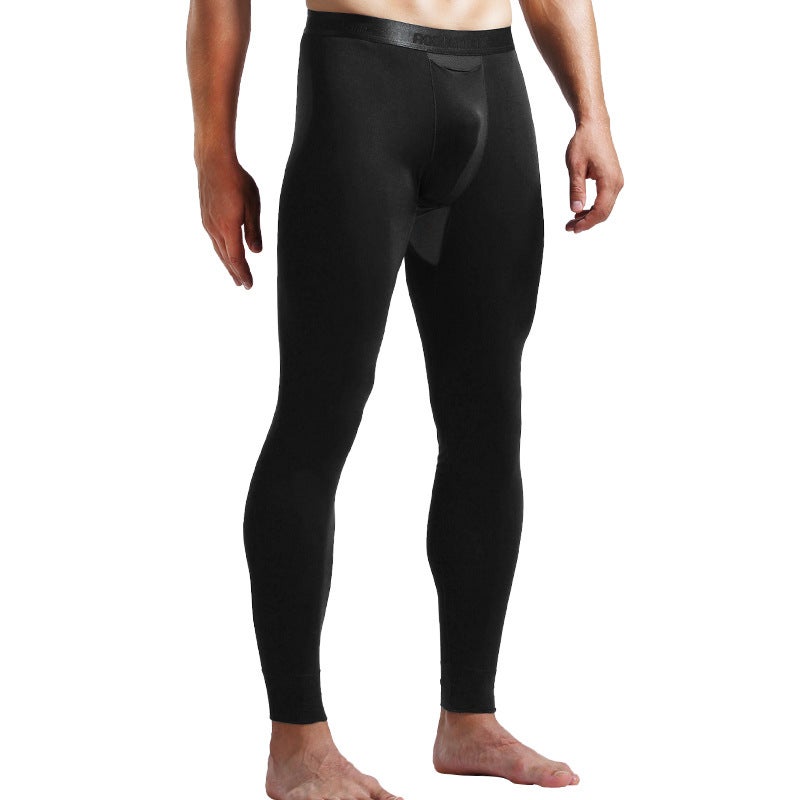 Mens Bullet Separation Slim Thermal Long Johns Black  - Image 1