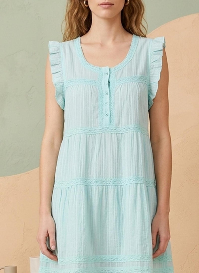 Alaya Women   Cotton Frock Top -AL3711 - Image 4