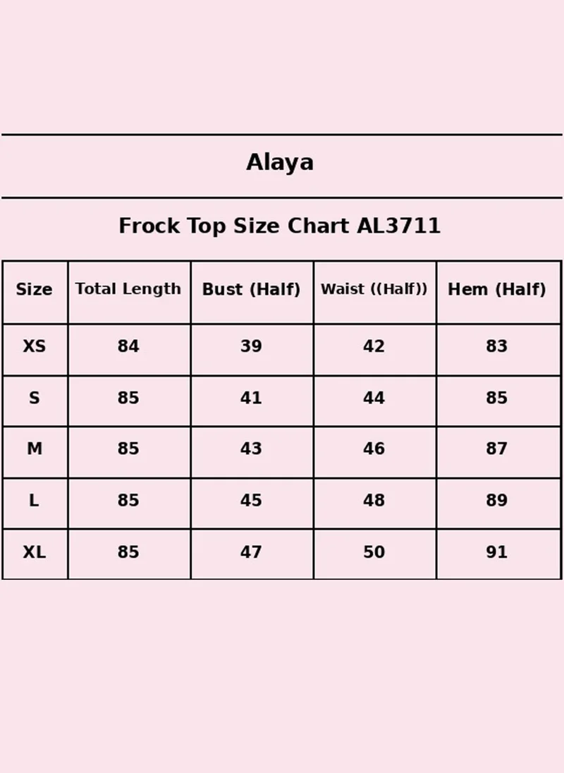 Alaya light blue Women   Cotton Frock Top -AL3711 for Women | Best Price UAE