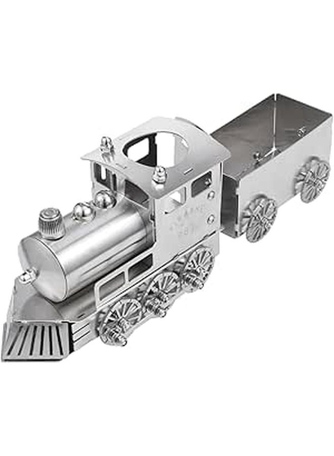 Steam Locomotive Model Train Display Compact Space Saving Desktop Ornament - Image 1