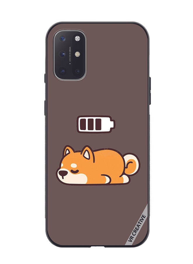 VR CREATIVE Protective Case Cover For OnePlus 8T Sleeping Cat Design Multicolour - Image 1