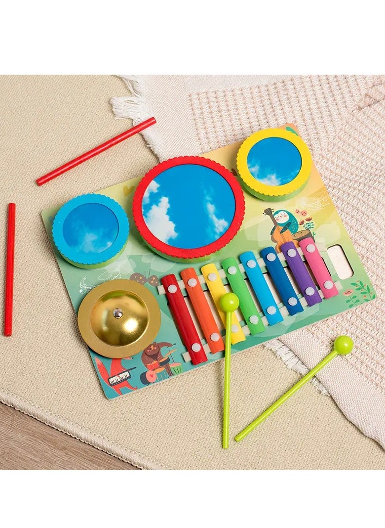 Safwa Toys Children's toy, W35-81 xylophone and drum toy from Al Safwa Toys  - Image 1