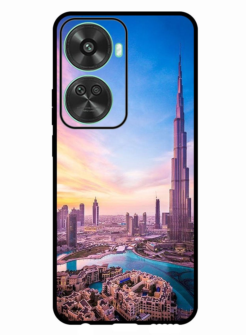 Theodor Protective Case Anti Scratch Shock Proof Bumper Cover For Huawei nova 11 SE Burj Khalifa - Image 1